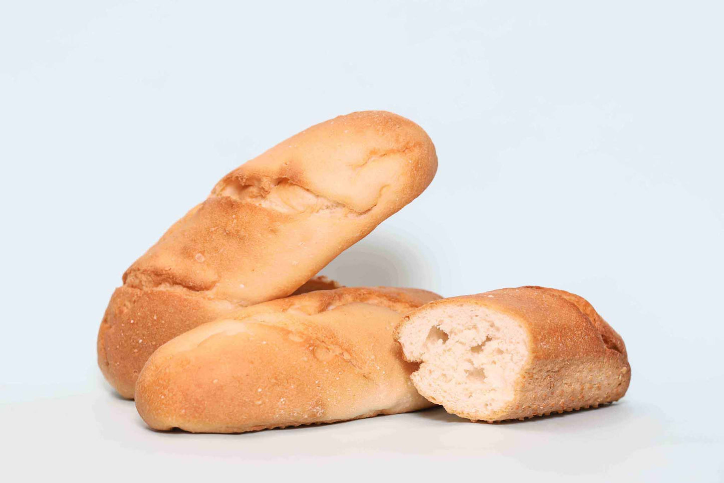 Baguette, pan artesanal, sin gluten