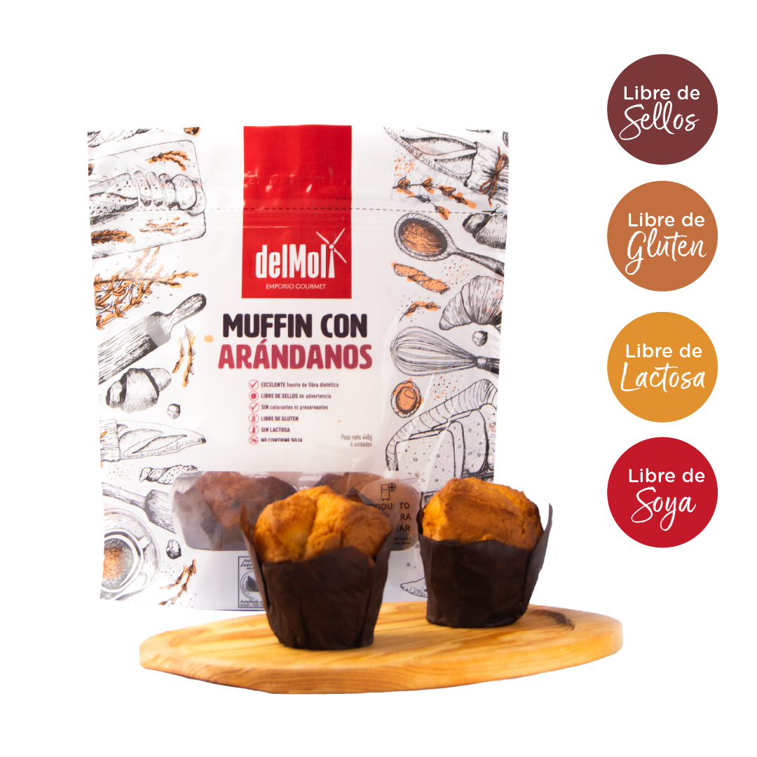 Muffin de Arándanos (440 gr)